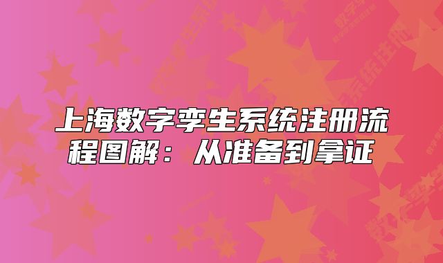 上海数字孪生系统注册流程图解:从准备到拿证