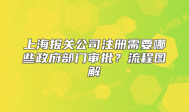 上海报关公司注册需要哪些政府部门审批？流程图解