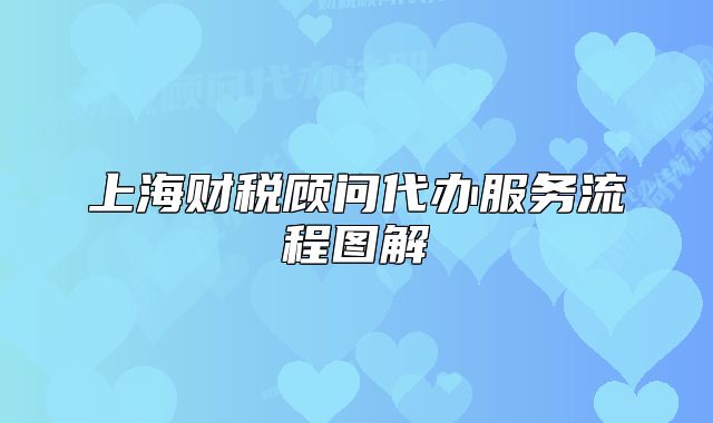 上海财税顾问代办服务流程图解